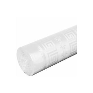 Papiertischtuch mit Damastprägung, weiß R480613I