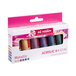 Acrylfarbe ArtCreation, Metallic Set 9021861M