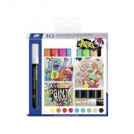 Acrylmarker Lumocolor paint marker, 10er Etui