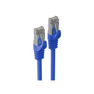 Patchkabel BASIC-S Kat. 6A S/FTP, blau BS75515
