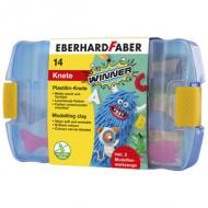 Plastilin-Knete WINNER, 14er Kunststoffbox