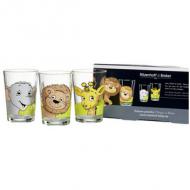 Trinkglas AFRIKATIERE, 3er Set