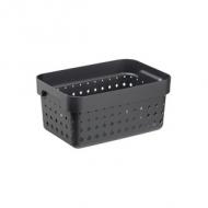 Aufbewahrungskorb SEOUL BASKET S, schwarz