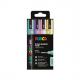 Pigmentmarker POSCA PC5M, 4er Etui, neonfarben PC5M/4APF ASS75