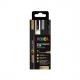 Pigmentmarker POSCA PC3M, 8er Etui, softe Farben PC3M/4APFASS75