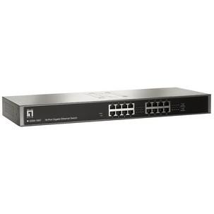 19" Unmanaged Gigabit Ethernet Switch, 16 Port GSW-1657