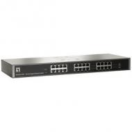 19" Unmanaged Gigabit Ethernet Switch, 24 Port