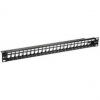 Patch Panel Kat.6, schwarz