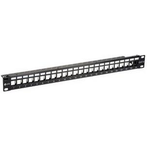 Patch Panel Kat.6, schwarz 769224