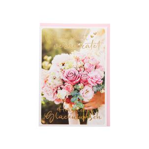 Hochzeitskarte "Blumenstrauß" 40055145