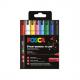 Pigmentmarker POSCA PC1MR, 8er Etui - metallic PC1MR/8APFASS73