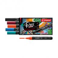 Acrylmarker FREE T300, 5er Set "Vintage"