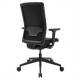 Bürodrehstuhl "Airwork", schwarz / petrol PA50 OMT0MT0