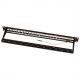 19" Keystone Patch Panel, 24 Port, schwarz&nbsp;NK4073