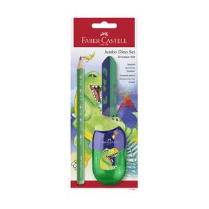 Schreibset Dino Jumbo, 3-teilig, Blisterkarte 111529