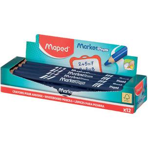 Whiteboard-Marker MarkerPeps, blau, 12er Display 833802FC