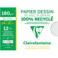 Zeichenpapier Recycling "Blanc à Grain", 240 x 320 mm