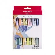 Acrylfarbe AMSTERDAM Pastell, 12 x 20 ml