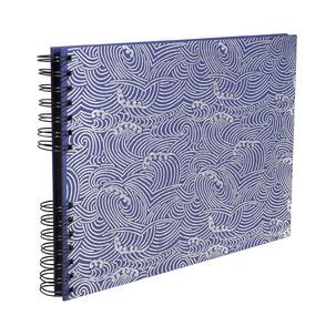 Foto-Spiralalbum Japan, 320 x 220 mm, blau 16502E