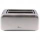 4-Scheiben-Toaster Dual Inox, Seitenansicht LB 8697