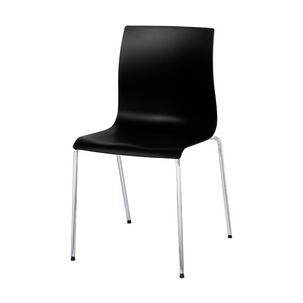 Besucherstuhl ARKO, schwarz CHARKOX2.25.01