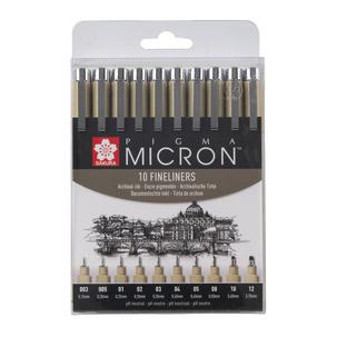 Fineliner PIGMA MICRON 10er Etui POXSDK10A