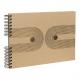 Foto-Spiralalbum Graphik, 320 x 220 mm, kraft 16749E
