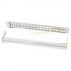 19" Keystone Patch Panel, lichtgrau NK4046