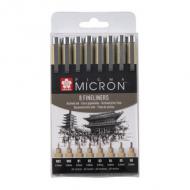 Fineliner PIGMA MICRON 8er Etui