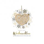 Weihnachtskarte "Herz"