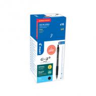 Gelschreiber G-2+ 05 - VALUE PACK, schwarz