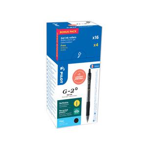 Gelschreiber G-2+ 05 - VALUE PACK, schwarz 516422