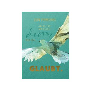 Firmungskarte "Taube" 11-18748