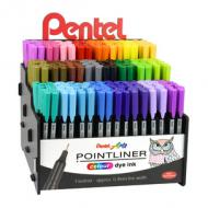 Fineliner Pointliner colour dye ink S40, Display