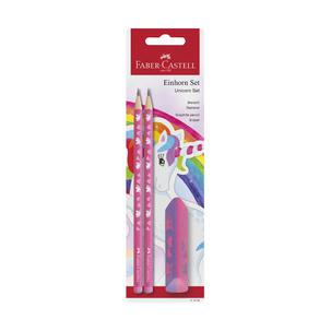 Schreibset Einhorn, 3-teilig, Blisterkarte 111516