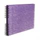 Foto-Spiralalbum Japan, 320 x 220 mm, violett 16502E