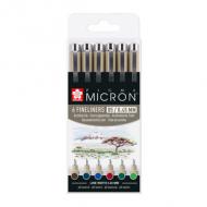 Fineliner PIGMA MICRON 05, 6er Etui