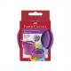 Wasserbecher CLIC & GO, pink marmoriert 181527