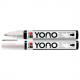 Acrylmarker "YONO", weiß 12400103070