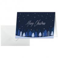 Weihnachtskarte "Snowflake Serenity"