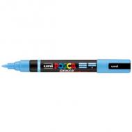 Pigmentmarker POSCA PC-5BR BRUSH, hellblau