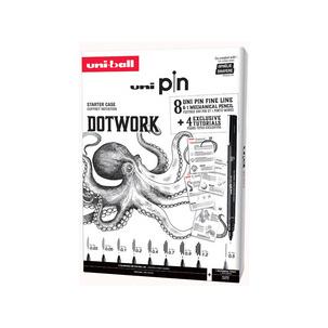 DOTWORK-Starterset uni pin, 9er Koffer CF PIN/8 005