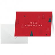 Weihnachtskarte "Ruby Pines"