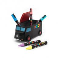POSCA PC5M, 5er Sammler-Set "TRUCK 02" - Inhalt
