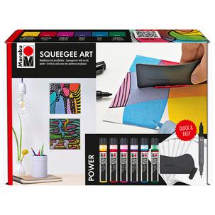 Acrylfarbe Acryl color SQUEEGEE ART Set Power 1201000000201