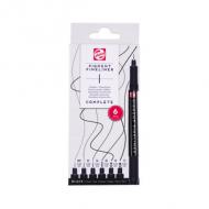 Pigment Fineliner, 6er Set