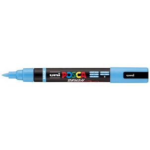 Pigmentmarker POSCA PC-5BR BRUSH, hellblau PC5BR VT