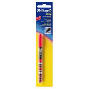 Tintenschreiber Inky rot <br>- Blisterverpackung 916197