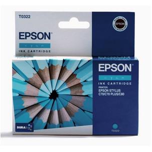 EPSON Tinte cyan C13T03224010