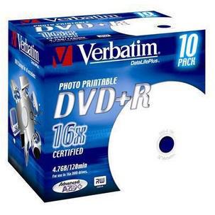 Verbatim DVD+R 120 43508